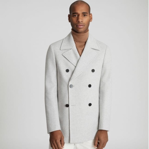 Reiss Jackets & Coats Men Nwt Reiss Hardwick Double Breasted